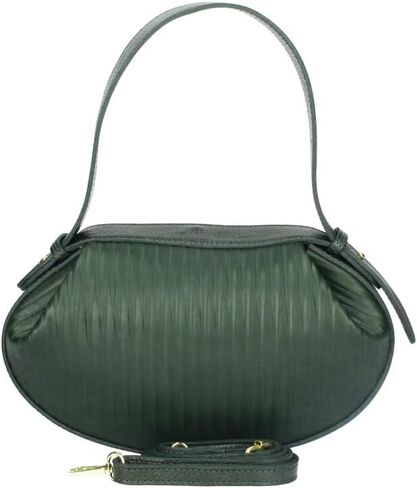 ZACIA Genuine Leather Round Handbag Shoulder Bag in Saudi Arabia