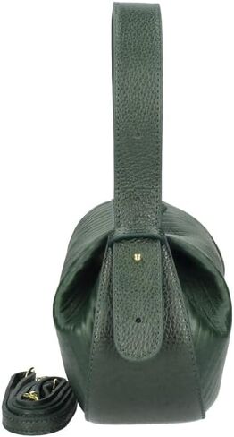 ZACIA Genuine Leather Round Handbag Shoulder Bag in Saudi Arabia