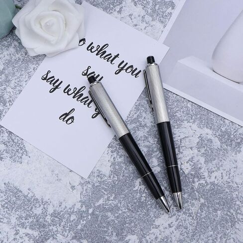 NUOBESTY Fun Electro Shock Pen 5PCS، كتابة أقلام حبر جاف بلاستيكية سوداء للصدمات الكرة القلم المزحة نكتة خدعة اللعب القلم أداة مضحكة لعبة المزحة لطلاب المدارس in Saudi Arabia
