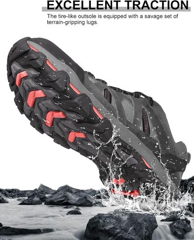CAMEL CROWN Men's Hiking Shoes Breathable Non-Slip Sneakers Lightweight for Outdoor Trailing Trekking Camping in Saudi Arabia