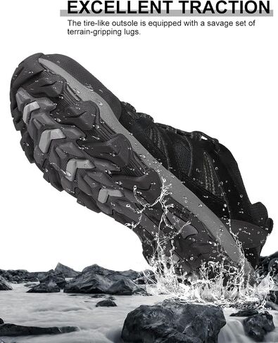 CAMEL CROWN Men's Hiking Shoes Breathable Non-Slip Sneakers Lightweight for Outdoor Trailing Trekking Camping in Saudi Arabia