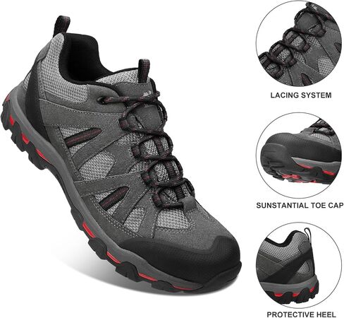 CAMEL CROWN Men's Hiking Shoes Breathable Non-Slip Sneakers Lightweight for Outdoor Trailing Trekking Camping in Saudi Arabia