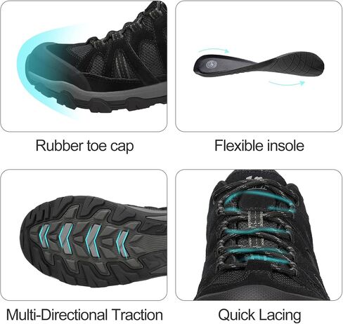 CAMEL CROWN Men's Hiking Shoes Breathable Non-Slip Sneakers Lightweight for Outdoor Trailing Trekking Camping in Saudi Arabia