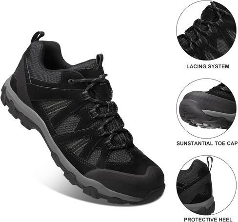 CAMEL CROWN Men's Hiking Shoes Breathable Non-Slip Sneakers Lightweight for Outdoor Trailing Trekking Camping in Saudi Arabia