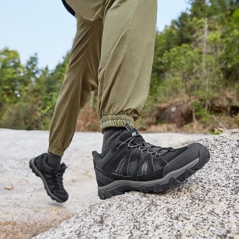 CAMEL CROWN Men's Hiking Shoes Breathable Non-Slip Sneakers Lightweight for Outdoor Trailing Trekking Camping in Saudi Arabia