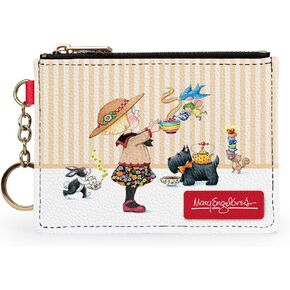 Monarque RFID Keychain Wallet Signature Collection (Frank Lloyd Wright City By The Sea)