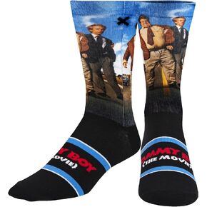 Odd Sox, Movie Merchandise, Men's Socks, Tommy Boy, Fun Novelty Men's Crew, Large