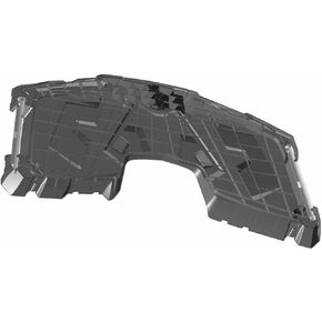 Polaris ATV Front Rack with Plugs Assembly, Gloss Black, Genuine OEM Part 2636574-070, Qty 1