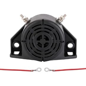 2PCS 12V-48V Universal Car Reversing Sound Horn 105DB Back-up horn for Truck Trailer Caravan Car