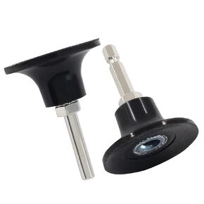 Hordion 2 Inch Disc Pad Holder, Roll Lock Disc Pad Quick Change Disc Adapter Sanding Disc Holder with 1/4" Hex Shank for Polishing Sanding Surface Preparation