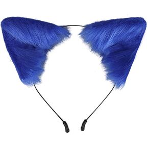 فروي الحيوان آذان الذئب الشعر هوب فو الفراء آذان الثعلب عقال الحيوان تأثيري حلي ملحق للأطفال البالغين in Kuwait