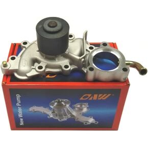 T1810 Engine Water Pump w/By-Pass Tube on Housing for 89-92 Toyota Pickup 4Runner V6 3.0L SOHC 3VZE