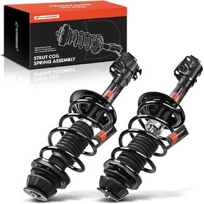 A-Premium Front Pair (2) Complete Strut & Coil Spring Assembly Compatible with Scion xD Base Hatchback 2008 2009 2010, Driver and Passenger Side