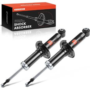 A-Premium Rear Shock Absorber Suspension Strut Compatible with Subaru Forester 2009 2010 2011 2012 2013 H4 2.5L, AWD Only, Driver and Passenger Side