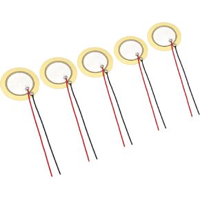 27mm Piezo Discs - 5Pcs Acoustic Pickup Transducers for Instruments in Saudi Arabia