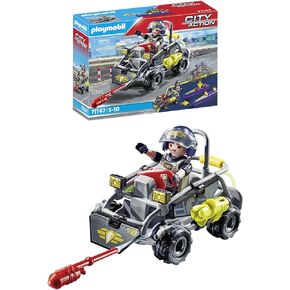 Playmobil Tactical Police All Terrain Quad