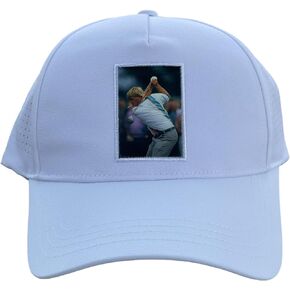 John Daly Golf Hat - Grip It and Rip It White Snapback One Size Fits All. Underground Pro Shop Hat.