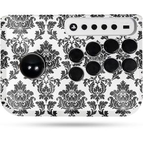 Carbon Fiber Gaming Skin Compatible with Hori Fighting Stick Mini (PS5, PS4, PC) - Baby Moon - Premium 3M Vinyl Protective Wrap Decal Cover - Easy to Apply | Crafted in The USA by MightySkins