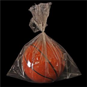 CleverDelights 18" x 24" Clear Poly Bags - 1 mil - 100 Pack - Flat Plastic Bags 18x24 Inch