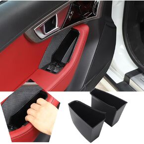 Door Storage Box Pallet Compatible Jaguar F-Type 2013-2023 Car Driving Space Door Handle Storage Box Pallet Accessories，2 Pieces