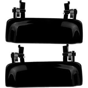ECCPP Exterior Door Handles 1998-2001 for Ford for Explorer Outer Replacement Front Rear Driver Left Passenger Right Door Handles 2 PCS Black 2L2Z7822404AAPTM,F87Z7822404BAL