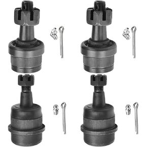 ASTARPRO 4WD 4pcs Front Ball Joints Upper and Lower Kit Replacement for Jeep Grand Cherokee Wrangler Comanche Wagoneer
