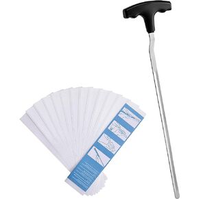 V-Shaped Golf Grip Removal Tool,V-Shaped Grip Remover Saver Gripping Kit,Golf Grip Tool,Standard Length Swinging Grips Golf Grip Remover Kit