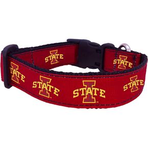 NCAA Iowa State Cyclones Dog Collar (Team Color, Small)