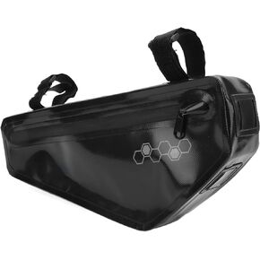 Bicycle Triangle Frame Bag Large Capacity Waterproof Mountain Bike Pouch for Outdoor Sports