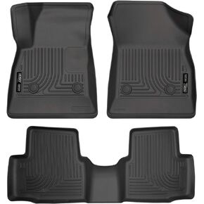 Husky Liners - Weatherbeater Floor Mats | Fits 2016 - 2020 Chevrolet Cruze | Front & 2nd Row, 3 pcs. | Black - 99161