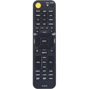 RC-972R Replacement Remote Applicable for Onkyo AV Receiver TX-NR797 TX-RZ840 TX-NR696 TX-NR595 TX-NR696-S TX-NR6050 TX-NR6100 TXNR797 TXRZ840 TXNR696 TXNR595 TXNR6050 TXNR6100 Audio Vedio Receivers