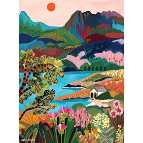 Buffalo Games - Hebe Studio - Dove Lake - 1000 Piece Jigsaw Puzzle for Adults -Challenging Puzzle Perfect for Game Nights - Finished Size is 26.75 x 19.75