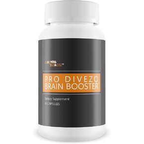 Pro Divezo Brain Booster - Our Best Brain Booster Supplement - Memory Brain Booster for Women Brain Booster for Men - The Brain Booster Supplement for Focus Memory Clarity Energy - Brain Booster Pills