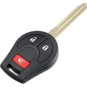 ACROPIX 315 MHz Key Fob Keyless Entry Remote Fit for Nissan Sentra NV200 NV1500 NV2500 NV3500 Sentra 2008-2013 for Nissan Rogue 2008-2015 CWTWB1U751 - Pack of 1 Black