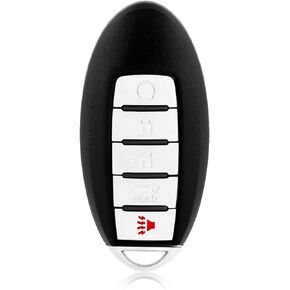 Replacement for Nissan Pathfinder Key Fob Remote Control 2013 2014 2015 2016 5 Buttons 433MHz KR5S180144014,Black