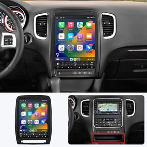 Touch Screen Android Head Unit Upgrade for 2011 2012 2013 Dodge Durango.Android car Radio Replacement Support carplay and Android auto