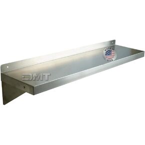 Wall Shelf. 36" X 8" Deep. Made in USA.