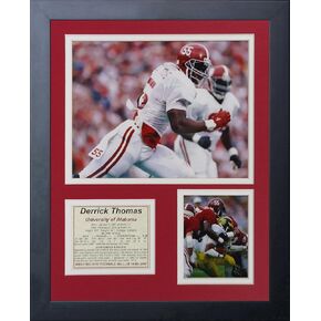 Legends Never Die "Derrick Thomas Alabama Framed Photo Collage, 11 x 14-Inch, (12036U)