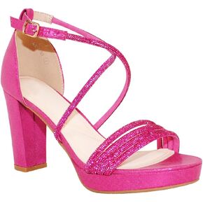 Women's Hi-Chunk High Heel Pump Sandals