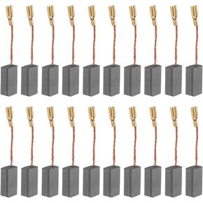 Carbon Brushes, 20Pcs Brush Repairing Part for Generic Electric Motor 5x8x16mm