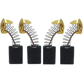 4-Pack CB-153,CB-154,CB-155,CB-157,CB-161,CB-163 replacement Carbon Brushes for Makita power tools(6.5x13.5x16mm)