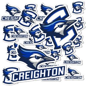 Desert Cactus Creighton University Sticker CU Bluejays Stickers Vinyl Decals Laptop Water Bottle Car Scrapbook T1 (Type 1-1)