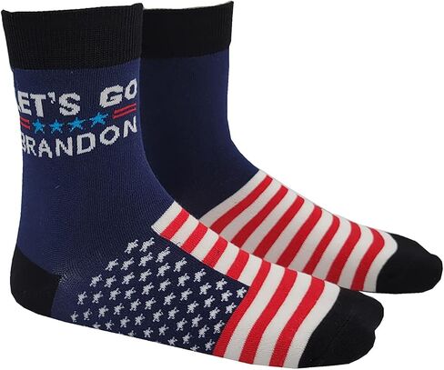 FJB Socks FCK Biden Socks Let's Go Brandon Socks Funny Socks for Men and Women in Saudi Arabia