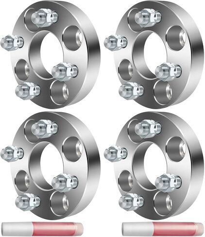 ECCPP 4X 4x100mm Wheel Spacers 4 Lug 1" (25mm) 4x100 to 4x100 60.1mm with 12x1.5 Studs fit for 1993-2002 for Corolla Wheel Spacers 2000-2005 for MR2 Spyder Wheel Spacers in Saudi Arabia