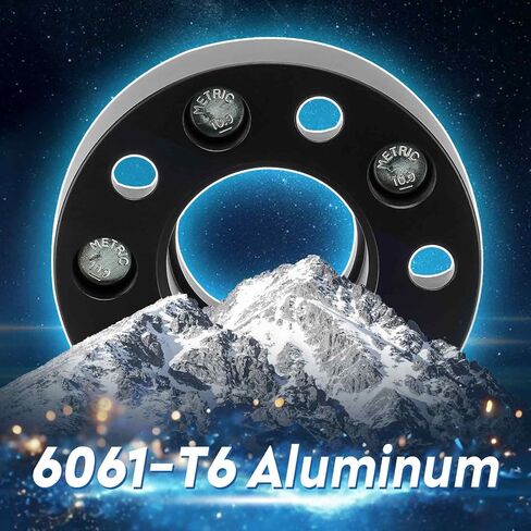 TadaMark 5x4.5 Hubcentric Wheel Spacers 1in 5x114.3 Wheel Adapters Forged 5 Lugs fit for Lincoln Aviator Ford Explorer 2020-2023 GT 2017-2020 Mustang 2015-2023 70.5mm Bore with M14x1.5 Studs 4pcs in Saudi Arabia
