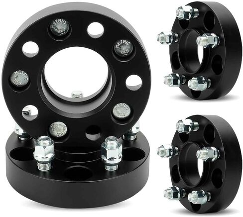 TadaMark 5x4.5 Hubcentric Wheel Spacers 1in 5x114.3 Wheel Adapters Forged 5 Lugs fit for Lincoln Aviator Ford Explorer 2020-2023 GT 2017-2020 Mustang 2015-2023 70.5mm Bore with M14x1.5 Studs 4pcs in Saudi Arabia
