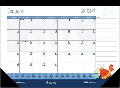 House of Doolittle 2024 Monthly Wall Calendar, Seasonal, 12 x 12 Inches, January - December (HOD338-24) in Saudi Arabia