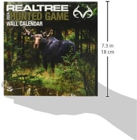 TURNER LICENSING Realtree Hidden Hunter 2024 Mini Wall Calendar (24998040635) in Saudi Arabia