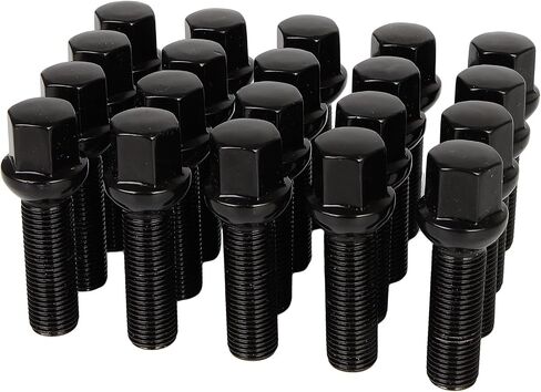 cciyu 20pcs 14x1.5 Extended Lug Bolts 40mm Shank/64mm Tall Ball Seat Aftermarket Lug Studs for A1 A2 A3 A4 A5 A6 A7 A8 S1 S2 S3 S4 S5 S6 S7 S8, Fit for CC Golf Jetta Lavid Se Cayenne in Saudi Arabia