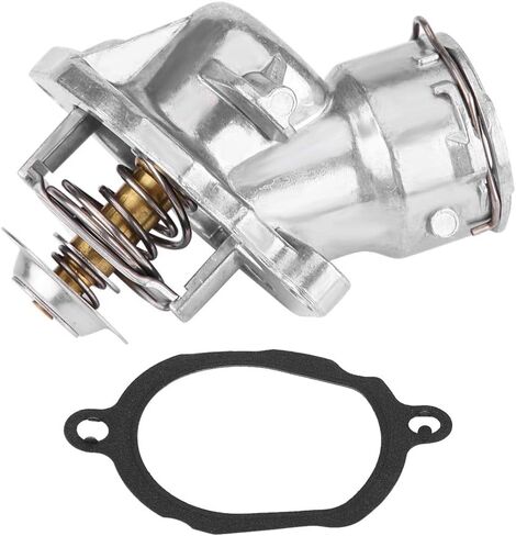 KIMISS Car Thermostat,Car Engine Cooling Thermostat for -Benz GL450 2007-2013 2722000515 in Saudi Arabia